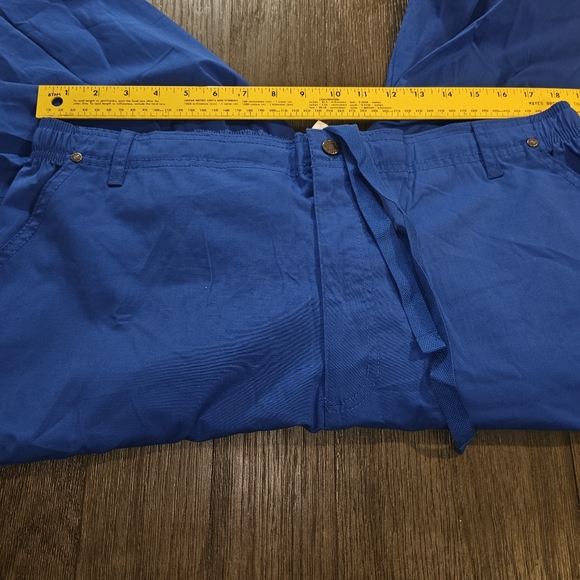 Beyond scrubs sz. Xlarge Tall blue mens scrub pants - Picture 6 of 12